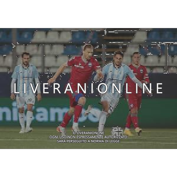 ENTELLA - SPAL CAMPIONATO CALCIO SERIE B 30.11.2020 nella foto BARTOSZ SALAMON E CASSIO CARDOSELLI ©AGENZIA ALDO LIVERANI SAS