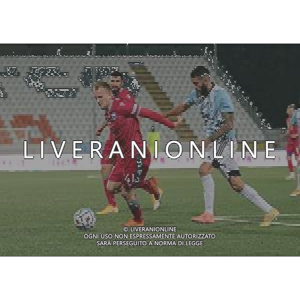 ENTELLA - SPAL CAMPIONATO CALCIO SERIE B 30.11.2020 Nella foto Lorenzo Dickmann e Marco Crimi ©AGENZIA ALDO LIVERANI SAS