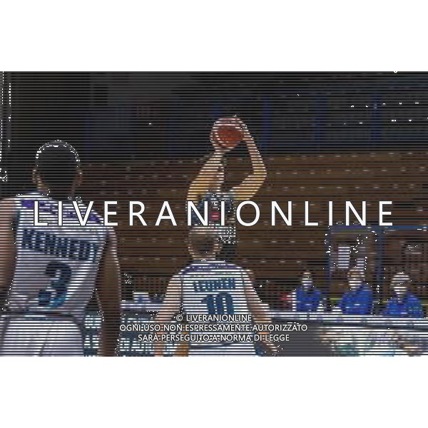 LiveMedia/Matteo Casoni Vanoli Basket Cremona vs Acqua S.Bernardo Cantu - Campionato di Basket Serie A 2020/2021, 09 dicembre 2020 Cremona, Italia Nella foto: Daulton Hommes della Vanoli Cremona da 3 punti @LM/Matteo Casoni/ AGENZIA ALDO LIVERANI SAS