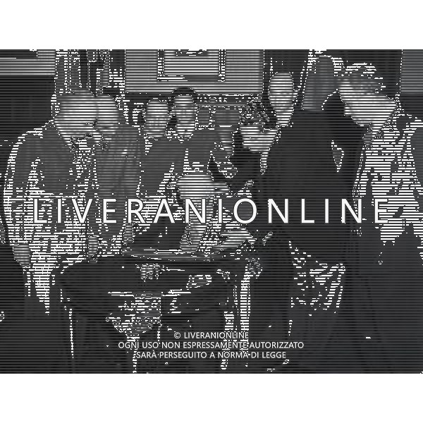 RETROSPETTIVA VITTORIO EMANUELE ORLANDO POLITICO-GIURISTA E DOCENTE ITALIANO PRESIDENTE DEL CONSIGLIO 1917-1919 NELLA FOTO VITTORIO EMANUELE ORLANDO A ROMA NELL\'ANNO 1966 AG ALDO LIVERANI SAS