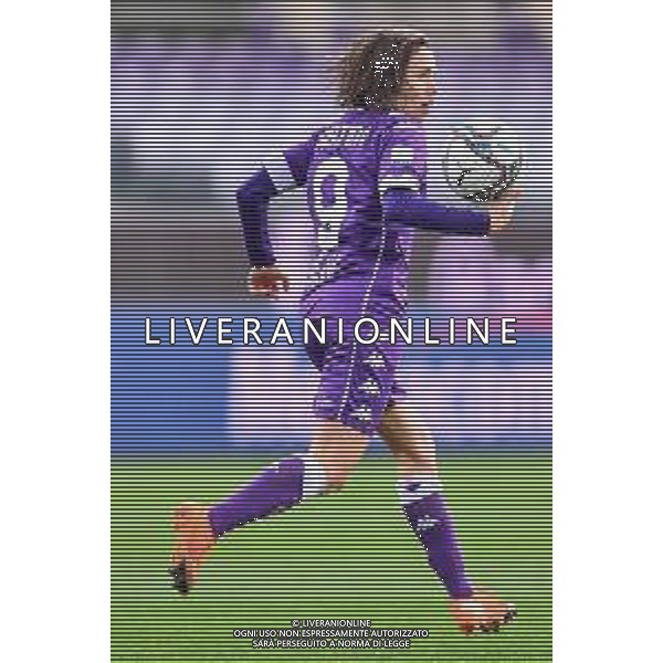 LiveMedia/Lisa Guglielmi Fiorentina Femminile vs Slavia Praga - UEFA Champions League Women football match 2020/2021, 10 December 2020 Artemio Franchi stadium, florence, Italy Photo showing: Daniela Sabatino (Fiorentina Femminile) celebrates after scoring the goal @LM/Lisa Guglielmi AG ALDO LIVERANI SAS