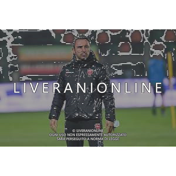LiveMedia/Ettore Griffoni Venezia FC vs AC Monza - Italian Football Championship League BKT 2020/2021, 11 December 2020 Pier Luigi Penzo stadium, Venice, Italy Photo showing: Cristian Brocchi (Coach Monza) @LM/Ettore Griffoni AG ALDO LIVERANI SAS