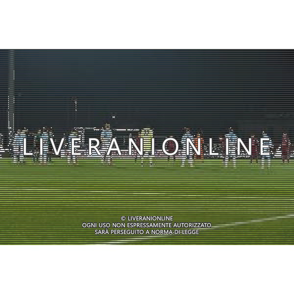 LiveMedia/Alessio Marini Cittadella vs Spal - Italian Football Championship League BKT 2020/2021, 12 December 2020 cittadella (pd), Italy Photo showing: minute of silence for Paolo Rossi @LM/Alessio Marini AG ALDO LIVERANI SAS