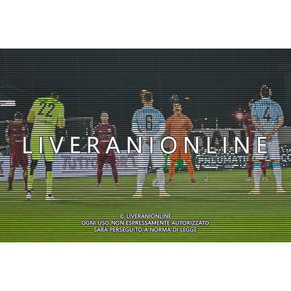 LiveMedia/Alessio Marini Cittadella vs Spal - Italian Football Championship League BKT 2020/2021, 12 December 2020 cittadella (pd), Italy Photo showing: minute of silence for Paolo Rossi @LM/Alessio Marini AG ALDO LIVERANI SAS