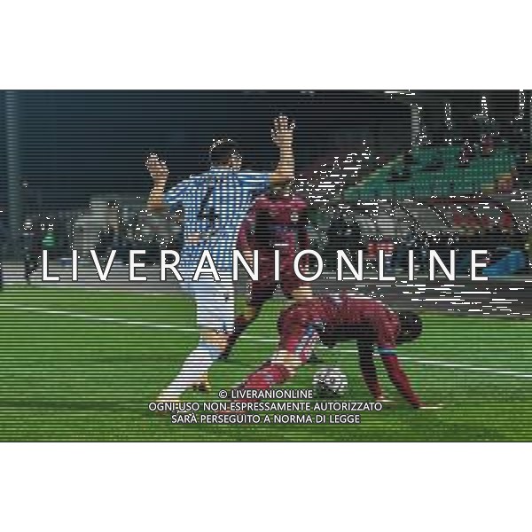 LiveMedia/Alessio Marini Cittadella vs Spal - Italian Football Championship League BKT 2020/2021, 12 December 2020 Pier Cesare Tombolato stadium, cittadella (pd), Italy Photo showing: fall of Alessio Vita (AS Cittadella) @LM/Alessio Marini AG ALDO LIVERANI SAS