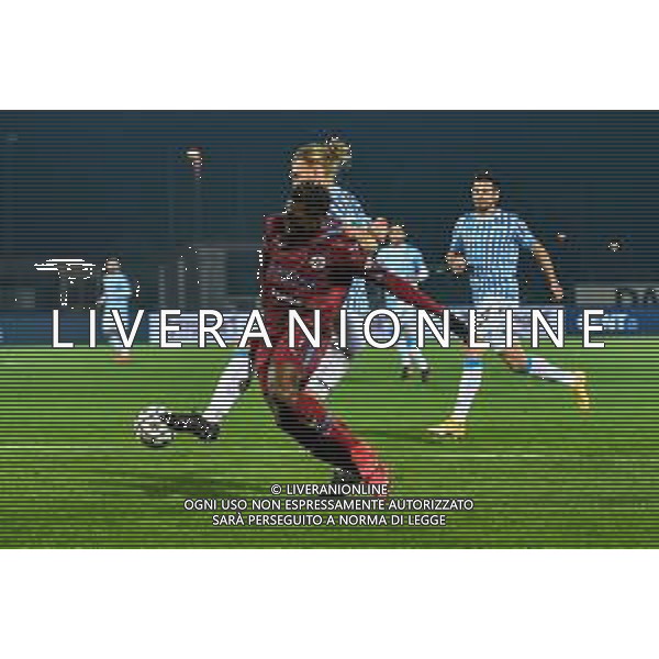 LiveMedia/Alessio Marini Cittadella vs Spal - Italian Football Championship League BKT 2020/2021, 12 December 2020 Pier Cesare Tombolato stadium, cittadella (pd), Italy Photo showing: Frank Tsadjout (AS Cittadella) and Bartosz Salamon (S.P.A.L.) @LM/Alessio Marini AG ALDO LIVERANI SAS