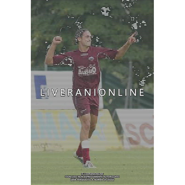 CITTADELLA 21/08/2005 TIM CUP 2005/06 TERZO TURNO CITTADELLA-LIVORNO NELLA FOTO:COLUSSI ESULTA FOTO PAOLA GARBUIO/ALDO LIVERANI s.a.s