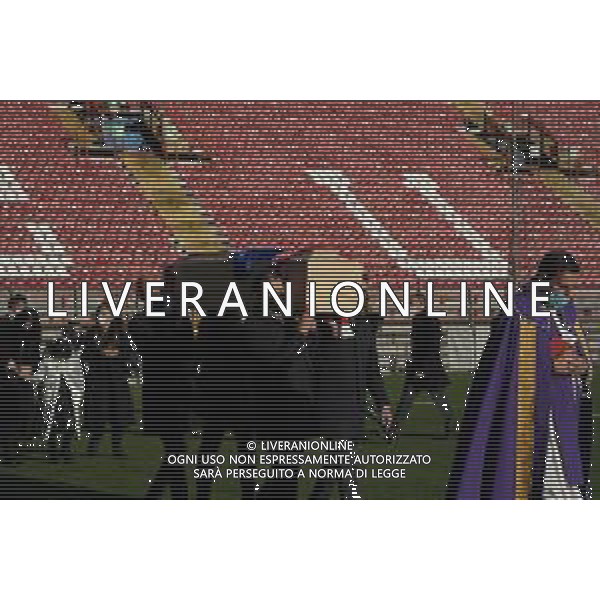 LiveMedia/Loris Cerquiglini Commemorazione per Paolo Rossi allo stadio Curi di Perugia - Altro, 13 dicembre 2020 Stadio Curi di Perugia, Perugia, Italia Nella foto: arrivo del feretro allo stadio renato curi di perugia @LM/Loris Cerquiglini AG ALDO LIVERANI SAS