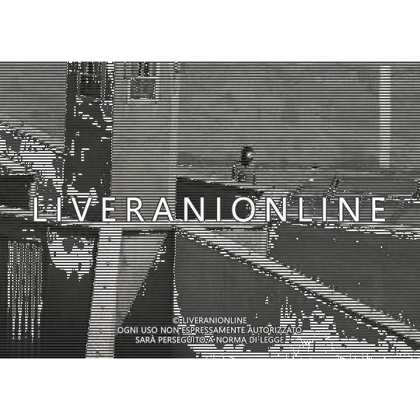 RETROSPETTIVA GIONNA VENTURA TERRORISTA ITALIANO E EDITORE NELLA FOTO GIOVANNI VENTURA NEL CARCERE DI SAN VITTORE A MILANO NELL\'ANNO 1972 AG ALDO LIVERANI SAS