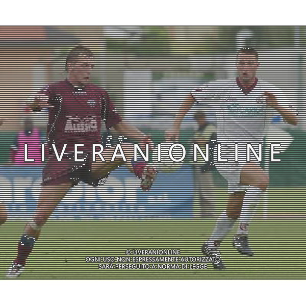 CITTADELLA 21/08/2005 TIM CUP 2005/06 TERZO TURNO CITTADELLA-LIVORNO NELLA FOTO:RIBERTO E PFERTZEL JORGE FOTO PAOLA GARBUIO/ALDO LIVERANI s.a.s