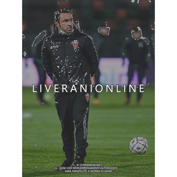 LiveMedia/Ettore Griffoni Venezia FC vs AC Monza - Italian Football Championship League BKT 2020/2021, 11 December 2020 Pier Luigi Penzo stadium, Venice, Italy Photo showing: Cristian Brocchi (Coach Monza) @LM/Ettore Griffoni