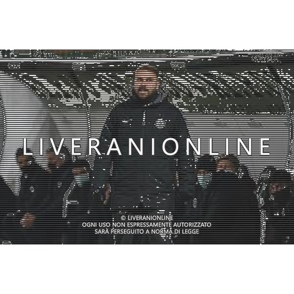 LiveMedia/Ettore Griffoni Venezia FC vs AC Monza - Italian Football Championship League BKT 2020/2021, 11 December 2020 Pier Luigi Penzo stadium, Venice, Italy Photo showing: Paolo Zanetti (Coach Venezia FC) @LM/Ettore Griffoni