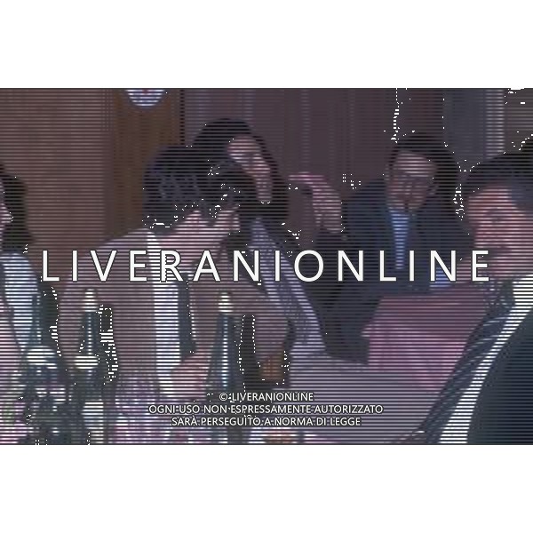PAOLO ROSSI CALCIATORE ITALIANO - RETROSPETTIVA NELLA FOTO A MILANO NEL 1978 ALL\'HOTEL PRINCIPE DI SAVOIA CON IL PRESIDENTE GIUSEPPE \'GIUSSY\' FARINA ©ARCHIVIO AGENZIA ALDO LIVERANI SAS