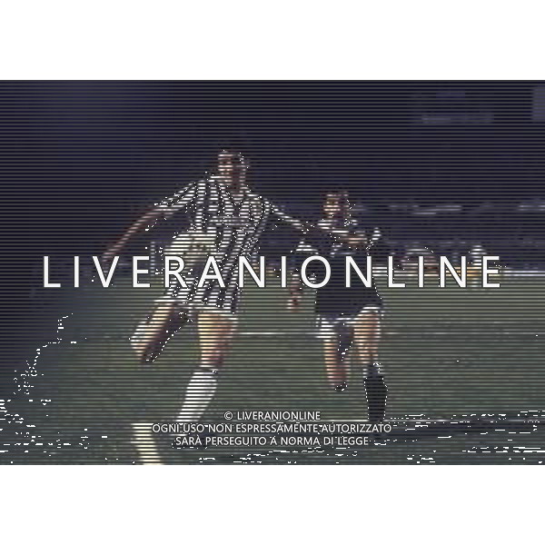 PAOLO ROSSI CALCIATORE - RETROSPETTIVA NELLA FOTO CON LA MAGLIA DELLA JUVENTUS NEL 1985 ©ARCHIVIO AGENZIA ALDO LIVERANI SAS