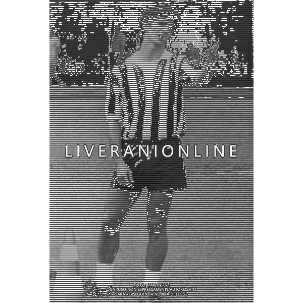 PAOLO ROSSI CALCIATORE - RETROSPETTIVA NELLA FOTO CON LA MAGLIA DELLA JUVENTUS ©ARCHIVIO AGENZIA ALDO LIVERANI SAS