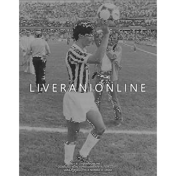 PAOLO ROSSI CALCIATORE - RETROSPETTIVA NELLA FOTO CON LA MAGLIA DELLA JUVENTUS NEL 1982 ©ARCHIVIO AGENZIA ALDO LIVERANI SAS