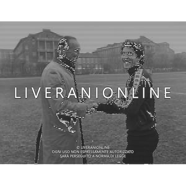 PAOLO ROSSI CALCIATORE - RETROSPETTIVA NELLA FOTO DURANTE L\'ALLENAMENTO DELLA JUVENTUS CON ENZO BEARZOT ©ARCHIVIO AGENZIA ALDO LIVERANI SAS