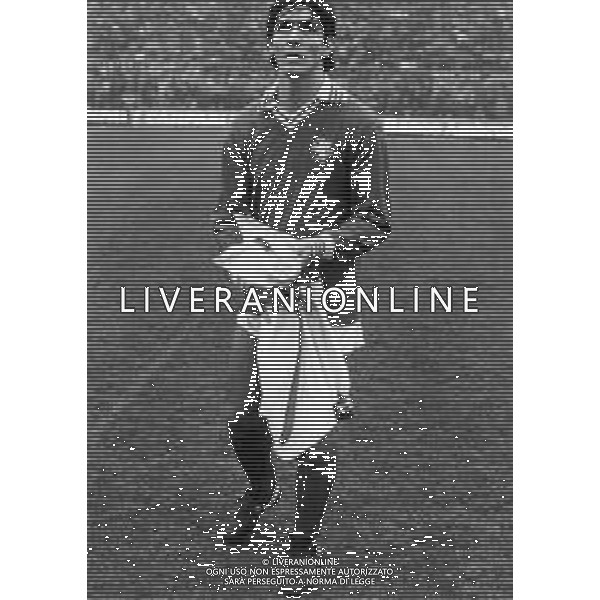 PAOLO ROSSI CALCIATORE - RETROSPETTIVA NELLA FOTO CON LA MAGLIA DEL PERUGIA NEL 1979-1980 ©ARCHIVIO AGENZIA ALDO LIVERANI SAS