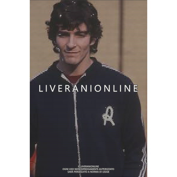 PAOLO ROSSI CALCIATORE - RETROSPETTIVA NELLA FOTO IN ALLENAMENTO CON LA MAGLIA DEL LANEROSSI VICENZA ©ARCHIVIO AGENZIA ALDO LIVERANI SAS