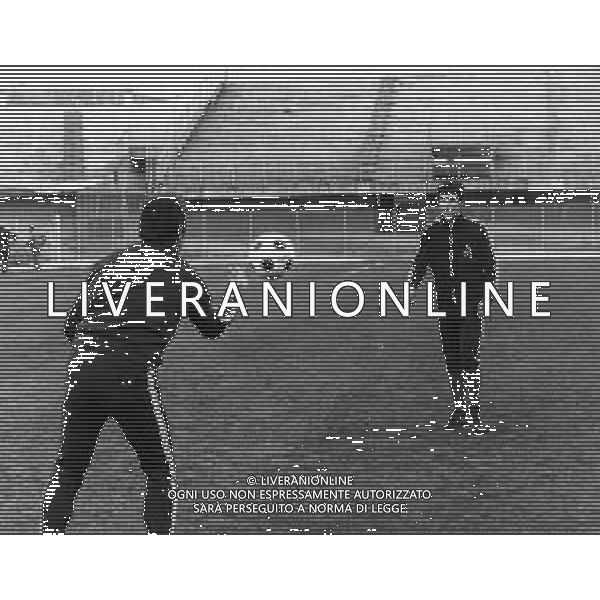 PAOLO ROSSI CALCIATORE - RETROSPETTIVA NELLA FOTO CON LA MAGLIA DEL LANEROSSI VICENZA DURANTE L\'ALLENAMENTO ©ARCHIVIO AGENZIA ALDO LIVERANI SAS