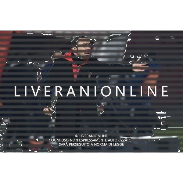 ¬© TVRG Cristian Brocchi allenatore Monza Monza vs Virtus Entella Campionato Serie BKT - 12a giornata Monza 15-12-2020 U-Power Stadium foto Roberto Garavaglia/ag. Aldo Liverani sas