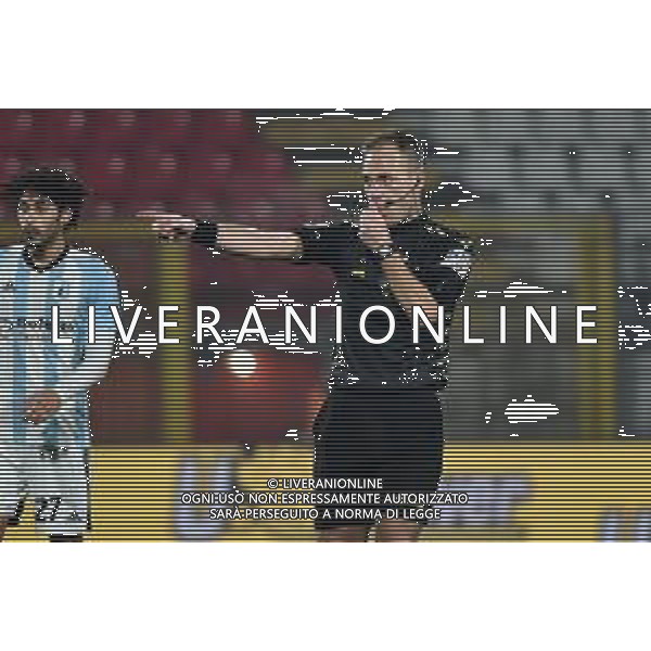 ¬© TVRG l\'arbitro Francesco Meraviglia Monza vs Virtus Entella Campionato Serie BKT - 12a giornata Monza 15-12-2020 U-Power Stadium foto Roberto Garavaglia/ag. Aldo Liverani sas