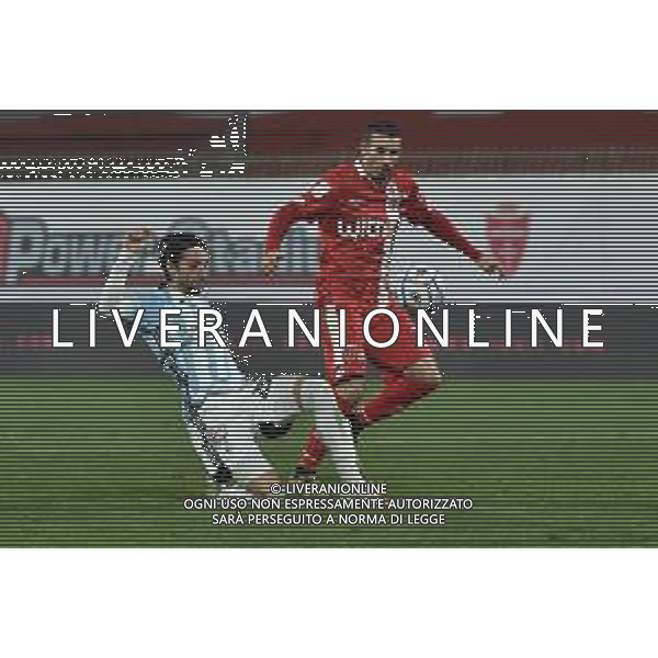 ¬© TVRG Andrea Paolucci (Virtus Entella) e Antonino Barilla\' (Monza) Monza vs Virtus Entella Campionato Serie BKT - 12a giornata Monza 15-12-2020 U-Power Stadium foto Roberto Garavaglia/ag. Aldo Liverani sas