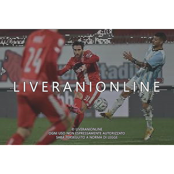 © TVRG Mario Sampirisi (Monza) segna il gol del 4 a 0 Monza vs Virtus Entella Campionato Serie BKT - 12a giornata Monza 15-12-2020 U-Power Stadium foto Roberto Garavaglia/ag. Aldo Liverani sas