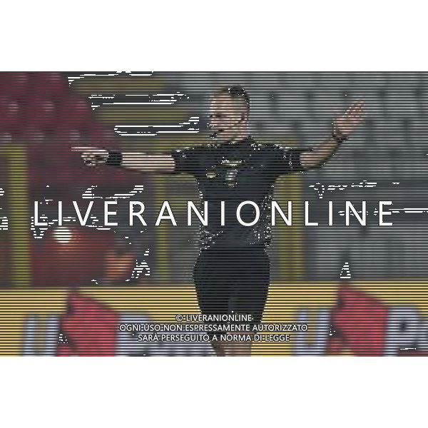 ¬© TVRG l‚Äôarbitro Francesco Meraviglia di Pistoia Monza vs Virtus Entella Campionato Serie BKT - 12a giornata Monza 15-12-2020 U-Power Stadium foto Roberto Garavaglia/ag. Aldo Liverani sas