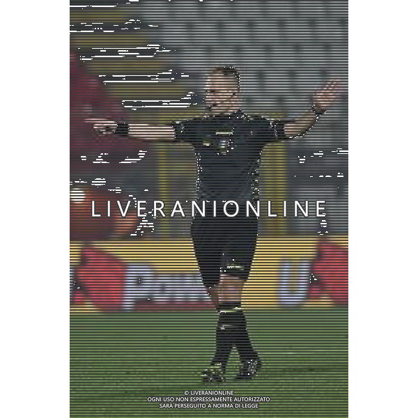 ¬© TVRG l‚Äôarbitro Francesco Meraviglia di Pistoia Monza vs Virtus Entella Campionato Serie BKT - 12a giornata Monza 15-12-2020 U-Power Stadium foto Roberto Garavaglia/ag. Aldo Liverani sas