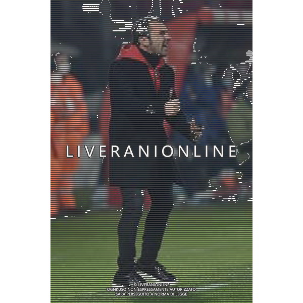 ¬© TVRG Cristian Brocchi allenatore Monza Monza vs Virtus Entella Campionato Serie BKT - 12a giornata Monza 15-12-2020 U-Power Stadium foto Roberto Garavaglia/ag. Aldo Liverani sas