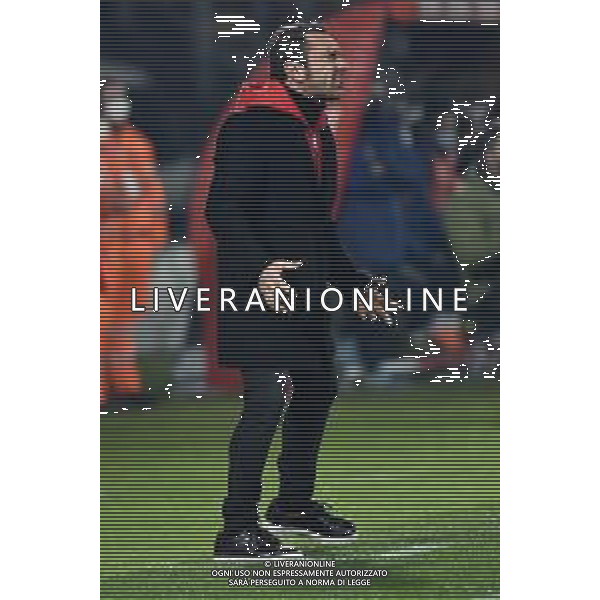 © TVRG Cristian Brocchi allenatore Monza Monza vs Virtus Entella Campionato Serie BKT - 12a giornata Monza 15-12-2020 U-Power Stadium foto Roberto Garavaglia/ag. Aldo Liverani sas