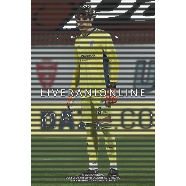 © TVRG Alessandro Russo (Virtus Entella) Monza vs Virtus Entella Campionato Serie BKT - 12a giornata Monza 15-12-2020 U-Power Stadium foto Roberto Garavaglia/ag. Aldo Liverani sas