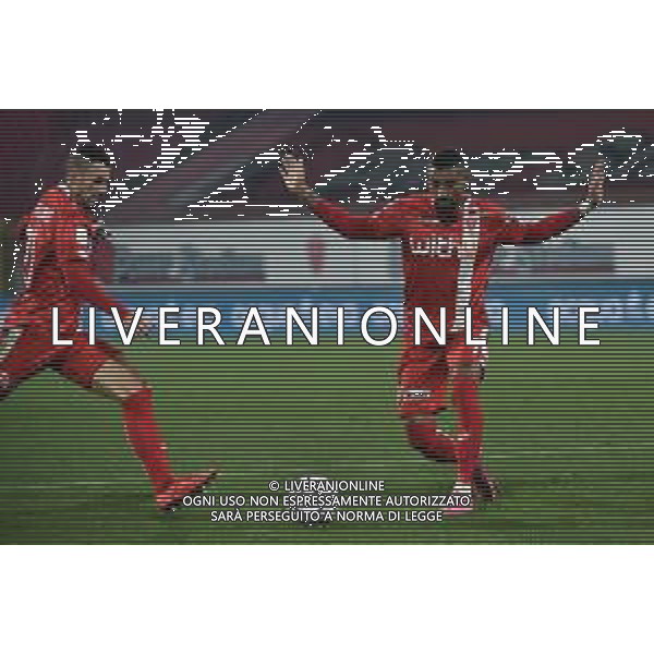 ¬© TVRG Kevin Prince Boateng (Monza) e sulla SX Marco Armellino (Monza) Monza vs Virtus Entella Campionato Serie BKT - 12a giornata Monza 15-12-2020 U-Power Stadium foto Roberto Garavaglia/ag. Aldo Liverani sas