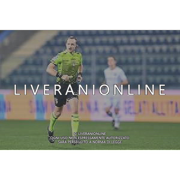 LiveMedia/Lisa Guglielmi Empoli vs Cremonese - Campionato di Calcio Serie BKT 2020/2021, 15 dicembre 2020 Empoli, Italia Nella foto: L\'arbitro Daniel Amabile di Vicenza @LM/Lisa Guglielmi AG ALDO LIVERANI SAS