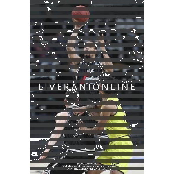 LiveMedia/Michele Nucci Virtus Segafredo Bologna vs Telenet Antwerp Giants - Basketball EuroCup Championship 2020/2021, 16 December 2020 Virtus Segafredo Arena, Bologna, Italy Photo showing: 16/12/2020 - Vince Hunter of Segafredo Virtus Bologna @LM/Michele Nucci AG ALDO LIVERANI SAS