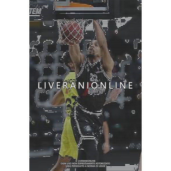 LiveMedia/Michele Nucci Virtus Segafredo Bologna vs Telenet Antwerp Giants - Basketball EuroCup Championship 2020/2021, 16 December 2020 Virtus Segafredo Arena, Bologna, Italy Photo showing: 16/12/2020 - Vince Hunter of Segafredo Virtus Bologna @LM/Michele Nucci AG ALDO LIVERANI SAS