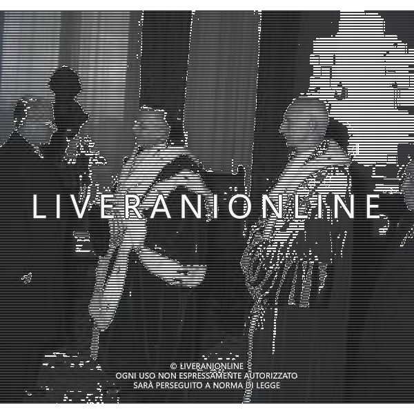 RETROSPETTIVA GIOVANNI GRONCHI POLITICO NELLA FOTO GIOVANNI GRONCHI INCONTRA I MAGISTRATI A ROMA ANNO GIUDIZIARIO AG ALDO LIVERANI SAS 