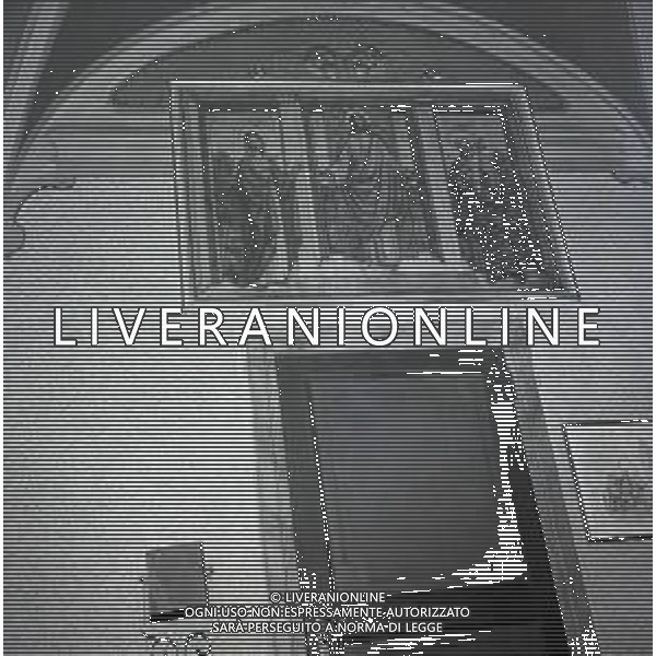 RETROSPETTIVA GIOVANNI BATTISTA ENRICO ANTONIO MARIA MONTINI -PAPA PAOLO VI NELLA FOTO GIOVANNI BATTISTA ENRICO ANTONIO MARIA MONTINI -PAPA PAOLO VI  LA CASA NATALE DI PAPA MONTINI PAOLO VI A CONCESIO NELL\'ANNO 1963 AG ALDO LIVERANI SAS  