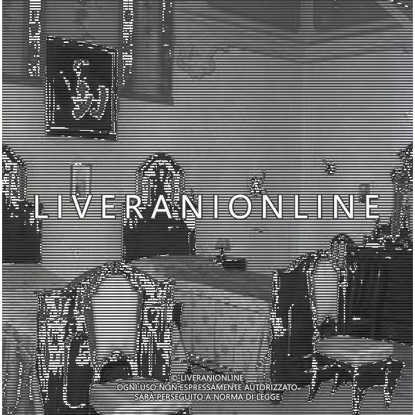 RETROSPETTIVA GIOVANNI BATTISTA ENRICO ANTONIO MARIA MONTINI -PAPA PAOLO VI NELLA FOTO GIOVANNI BATTISTA ENRICO ANTONIO MARIA MONTINI -PAPA PAOLO VI  LA CASA NATALE DI PAPA MONTINI PAOLO VI A CONCESIO NELL\'ANNO 1963 AG ALDO LIVERANI SAS  