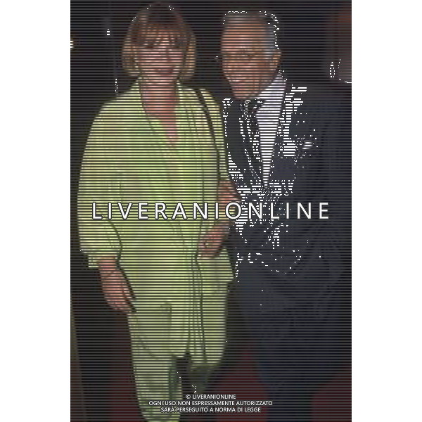 OMBRETTA COLLI, CANTANTE, ATTRICE ITALIANA - NELLA FOTO CON GIANFRANCO FUNARI ©Archivio Thema/AGENZIA ALDO LIVERANI SAS
