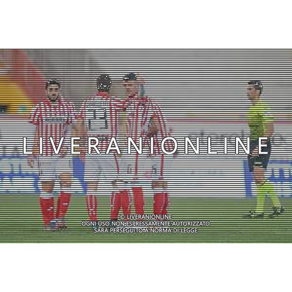 LiveMedia/Ettore Griffoni LR Vicenza vs Ascoli Calcio FC - Italian Football Championship League BKT 2020/2021, 19 December 2020 Romeo Menti stadium, vicenza, Italy Photo showing: Happiness of Emanuele Padella (Vicenza) for scoring the second goal of victory @LM/Ettore Griffoni AG ALDO LIVERANI SAS