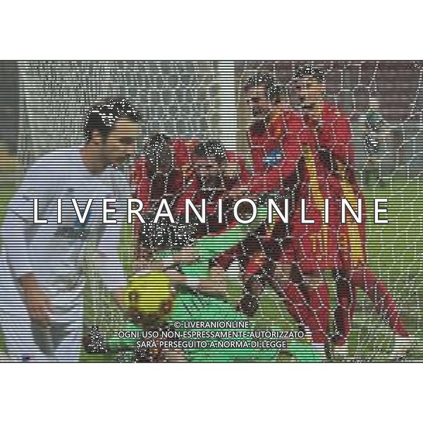RAVENNA 19 12 2020 RAVENNA-IMOLESE CALCIO 3-2 NELLA FOTO ESULTANZA DEL RAVENNA CALCIO DOPO LA PARTITA E DISPERAZIONE DI ALESSANDRO MASALA IMOLESE ©SANNA/AGENZIA ALDO LIVERANI SAS