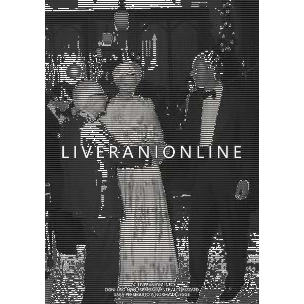RETROSPETTIVA MARIA GABRIELLA DI SAVOIA NELLA FOTO MARIA GABRIELLA DI SAVOIA A SAINT MORITZ AD UNA FESTA DI RICEVIMENTO NELL\'ANNO 1975 ARCHIVIO VESPASIANI -AG ALDO LIVERANI SAS 