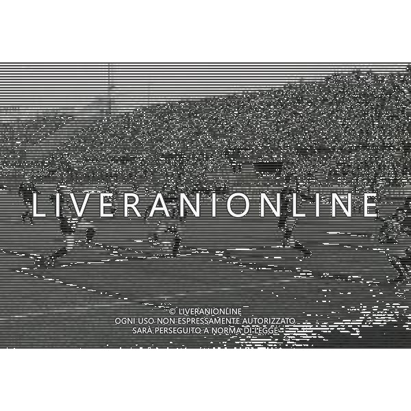15-01-1984 BERGAMO CAMPIONATO DI CALCIO SERIE B ATALANTA CAMPOBASSO 1-0 NELLA FOTO AZIONE DI GIOCO AG ALDO LIVERANI SAS