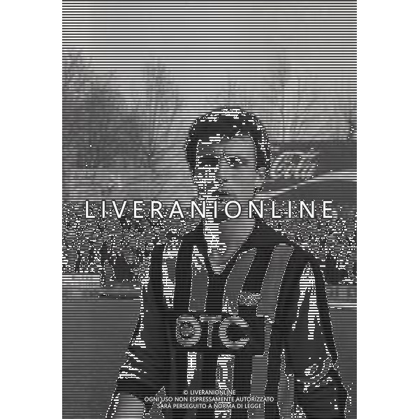 24-02-1985 MONZA CAMPIONATO DI CALCIO SERIE B MONZA PISA 0-0 NELLA FOTO GIUSEPPE GALLI AG ALDO LIVERANI SAS