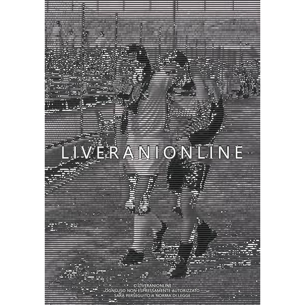 1988 AOSTA TORNEO CESARE BARETTI TORINO ROMA NELLA FOTO ANTONIO TEMPESTILLI E FRANCO TANCREDI AG ALDO LIVERANI SAS