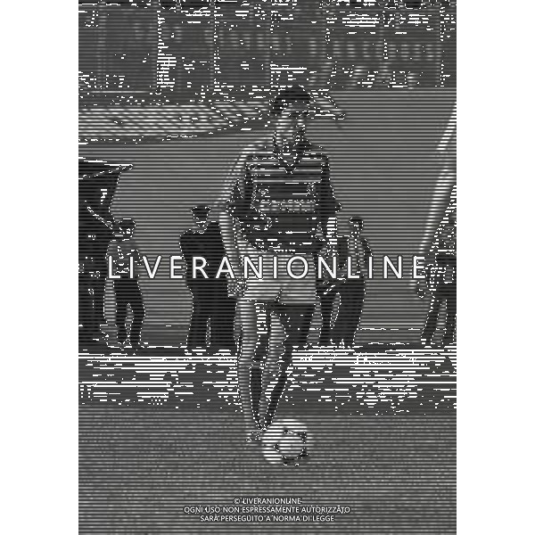 14-10-1984 VARESE CAMPIONATO DI CALCIO SERIE B VARESE AREZZO 2-1 NELLA FOTO ANGELO ORLANDO AG ALDO LIVERANI SAS