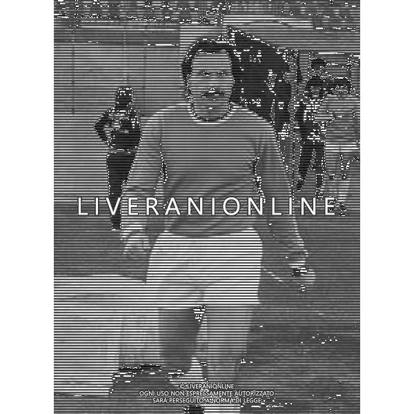 NELLO SALTUTTI CALCIATORE ITALIANO - RETROSPETTIVA NELLA FOTO CON LA MAGLIA DEL RIMINI NEL 1980/1981 ©Archivio Giovanni Liverani/AG. ALDO LIVERANI SAS