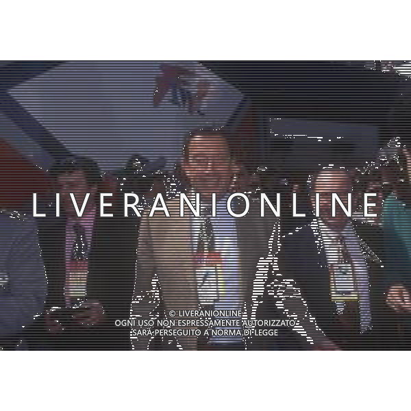AUGUSTO FANTOZZI POLITICO ITALIANO - RETROSPETTIVA NELLA FOTO AL 16mo GRAN PREMIO DI F1 DI SAN MARINO CIRCUITO DI IMOLA 05.05.1996 ©Archivio Giovanni Liverani/AG. ALDO LIVERANI SAS